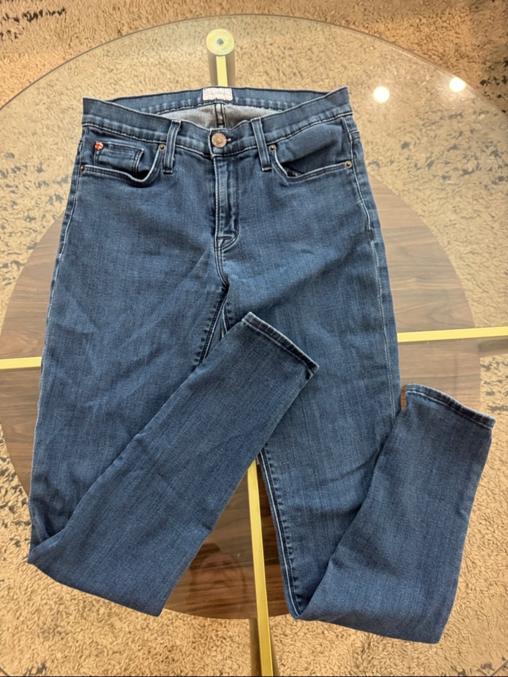 Hudson Jeans Women's Skinny in Dark Blue Wash